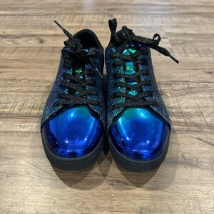 Lucky Step Glitter Sneakers